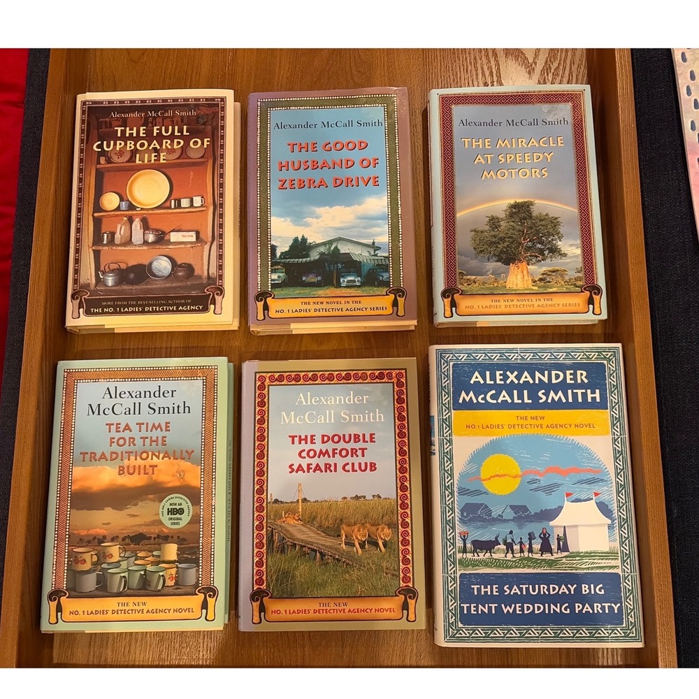 No. 1 Ladies' Detective Agency Hardcover Lot Books 5, 8–12 McCall Smith